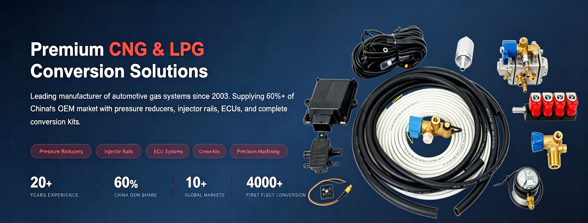 CNG LPG Conversion Kits Manufacturer in China